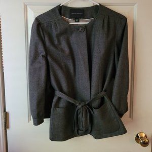 Xl banana republic suit jacket gray